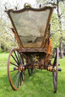 14-4-2024, alblasserdan, boerenwagen van jan van asperen
foto rob kamminga